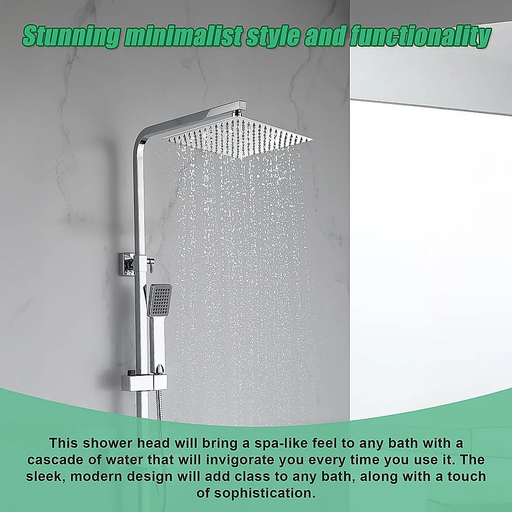 300mm Shower Head Square | 304SS Polished Chrome Finish