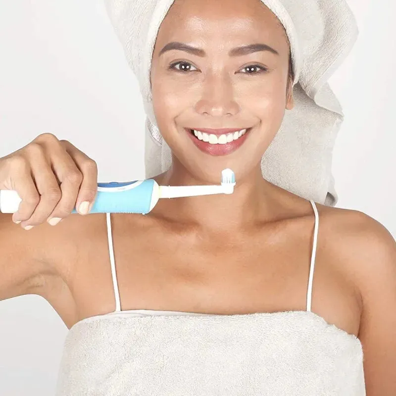 8 12pcs Soft Hair Toothbrush Heads Ultrasonic Whitening Electric Replacement for Oral Cleaning at Home
