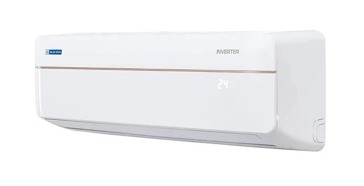 Blue Star IA518VNU/ IC518VNU 5 in 1 Convertible 1.5 Ton 5 Star Inverter Split AC with 4-Way Swing  Copper Condenser