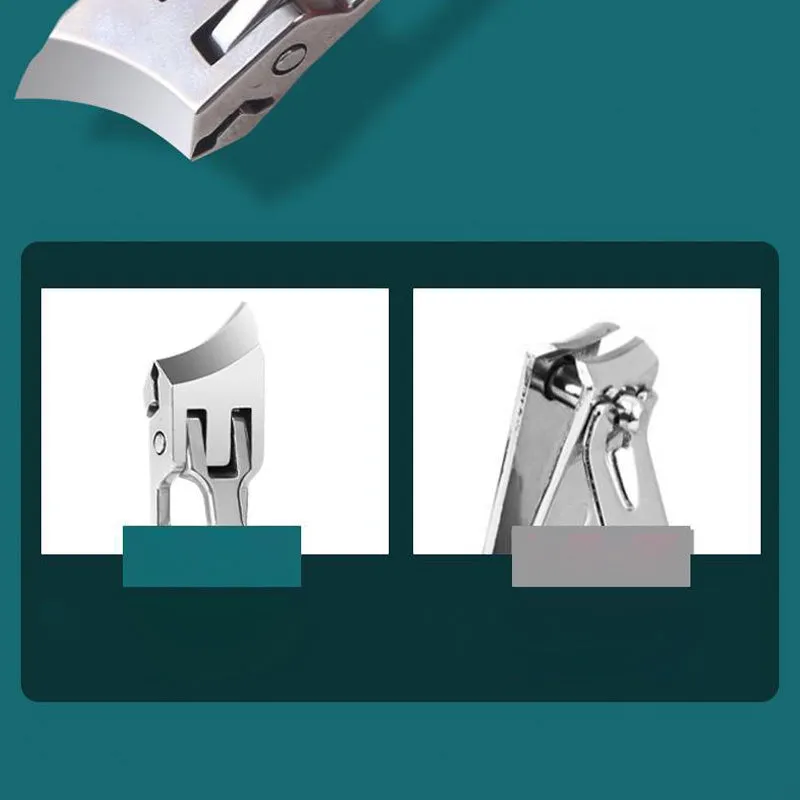 Buy 1 Get 1 FreeWide Jaw Opening Anti-Splash Slanted Nail Clipper