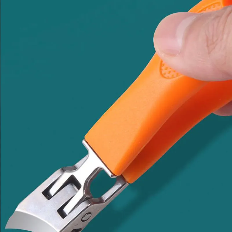 Buy 1 Get 1 FreeWide Jaw Opening Anti-Splash Slanted Nail Clipper
