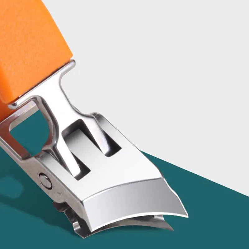 Buy 1 Get 1 FreeWide Jaw Opening Anti-Splash Slanted Nail Clipper