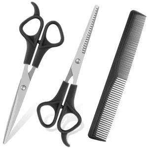 Durable Ergonomic Easy to Clean Pet Clippers Thinning Shears Hair Scissors and Comb