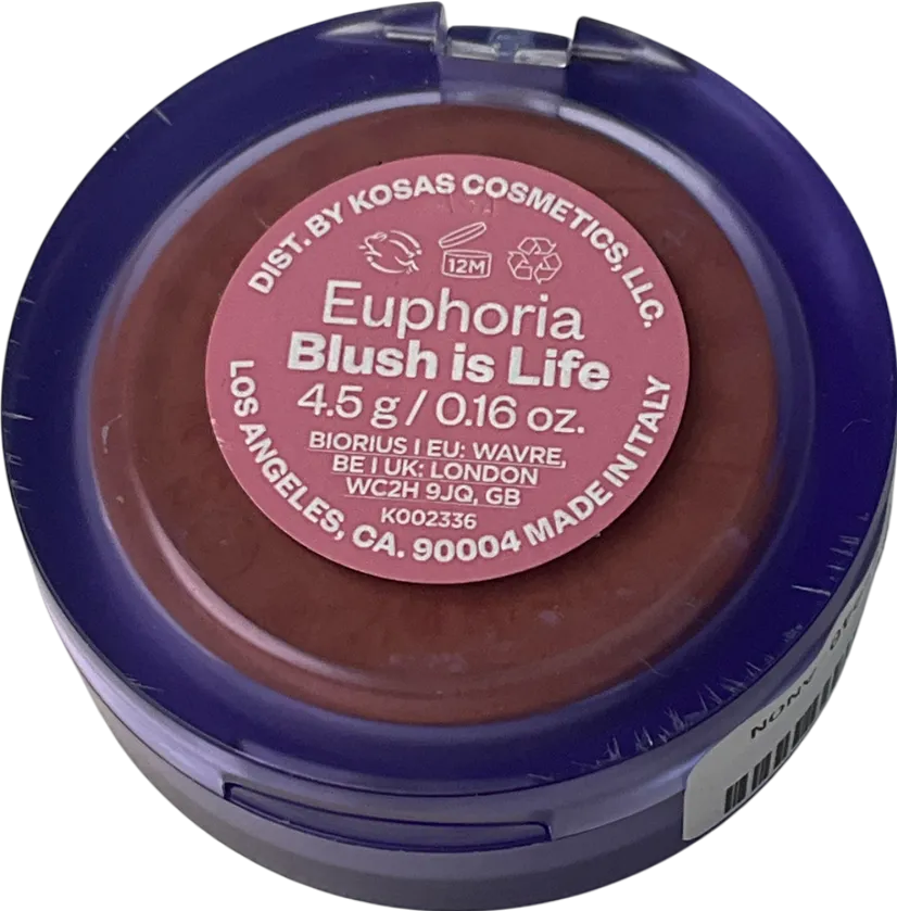 Kosas Blush Is Life Baked Dimensional   Brightening Blush - Euphoria Euphoria 4.5