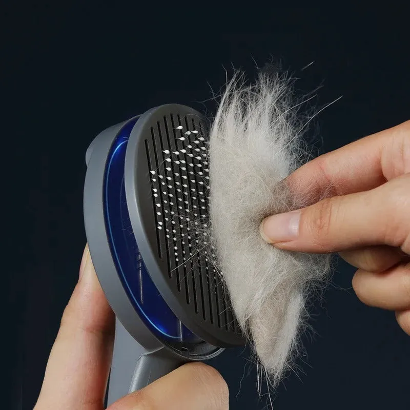 Self-Cleaning Pet Grooming Brush for Cats & Dogs
