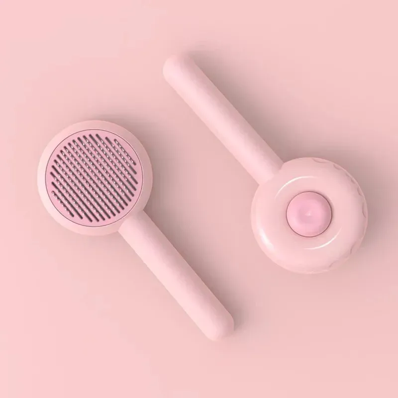 Self-Cleaning Pet Hair Removal Comb