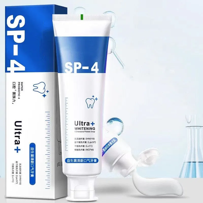 Shark Probiotic Whitening Tooth Enzyme Toothpaste – Stain Removal & Fresh Mint Flavo